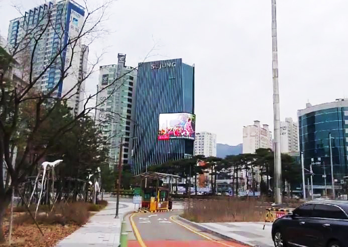 금정구 세정빌딩 LED 전광판